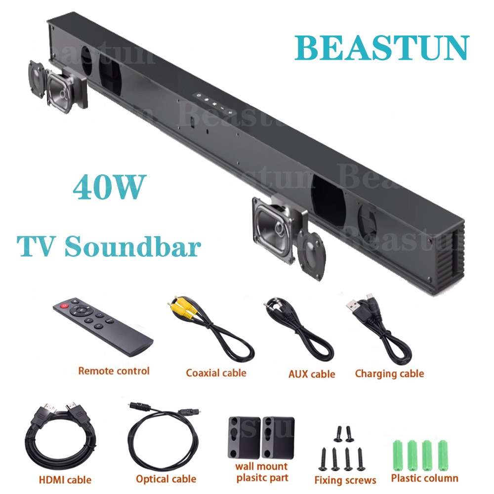 BEASTUN Soundbar TV Ŀ    Ȩ þ 4..